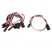 5 Pcs 3 Pin Male to Female RC Servo Extension Cord Cable 50cm Length