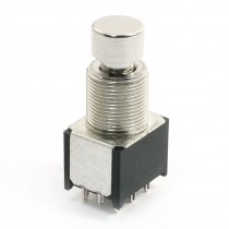 3PDT Momentary Stomp Foot Pedal Switch True Bypass AC 250V/2A 125V/4A