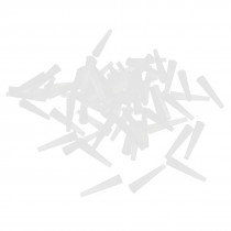 50 Pcs 1.5mm Bottom Dia Powder Coating Paint Tapered Stopper Plug Cap