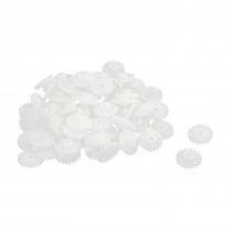 11mm x 2mm 20-Teeth Single Steering Gear 50 Pcs for RC Toy Stepper Motor
