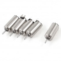 5Pcs DC3V 0.8mmx3mm Shaft 48500RPM High Speed Electric Mini Coreless Motor