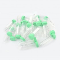 50ml 1.7oz Conical Bottom Micro Centrifuge Tubes w Screw Caps 25 Pcs