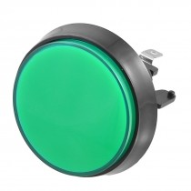 Arcade Game Machine 52mm Dia Green Cap Push Button for Switch