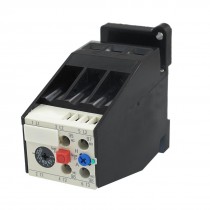 AC 0.63A - 1A Motor Protection Thermal Overload Relay 1 NO 1 NC