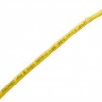 0.8mm Dia Yellow Heat Shrinkable Tube Shrink Tubing 10M 32.8ft