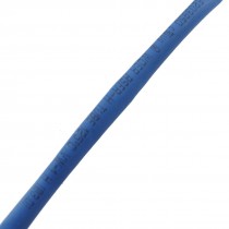 Ratio 2:1 3mm Dia Blue Polyolefin Heat Shrinkable Tube 10M Long