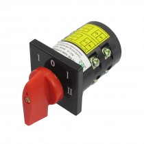 Four Position AC 380V 10A Latching 8 Terminals Cam Combination Changeover Switch