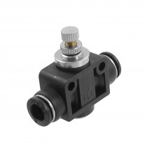 Pneumatic 8mm to 8mm One Touch Connector Speed Control Fitting