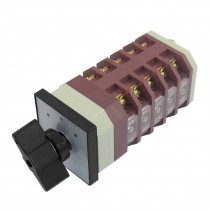 Latching 20 Terminals AC 380V 16A 3 Position Cam Combination Changeover Switch