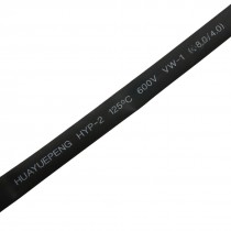 8mm Diameter Ratio 2:1 Black Polyolefin Heat Shrinking Shrinkable Tube 4M
