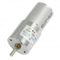 DC 24V 10 RPM 4mm Dia Shaft Magnetic Gearbox Electric Motor 28mm