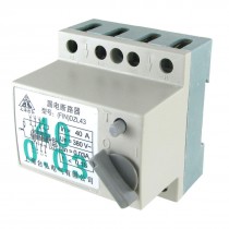 AC 380V 40A 4P Switch Type ELCB Earth Leakage Circuit Breaker