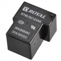 Single Pole Double Throw 12V DC Power Relay RT90-DC12VAK Type