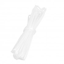 3.5mm Diameter Clear Polyolefin Heat Shrinking Tube 8M 26.2Ft