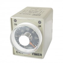 AC 380V 0-60 Minutes 60m Plastic Housing Delay Timer Time Relay 8 Pin AH3-3