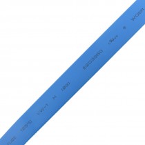 Ratio 2:1 9mm Dia Blue Polyolefin Heat Shrinkable Tube 6M Long