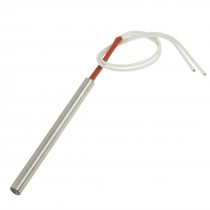 Whtie Wired Single End Cartridge Heater 380V 300W 10mm x 120mm