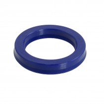 Blue PU 56mm x 75mm x 12mm Double Lip Sealing Cushion Dust Seal Ring