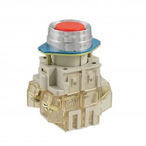 AC 660V 10A Red Sign Momentary Push Button Switch 22mm 7/8" 1 NO N/O 1 NC N/C