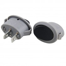 10pcs AC 6A/250V 10A/125V ON/OFF SPST 2 Pin Snap in Oval Boat Rocker Switch