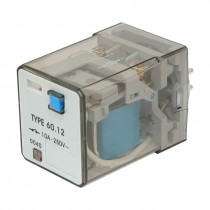 60.12 Coil DC 12V 8 Pins DPDT High Power Electronmagnetic Relay