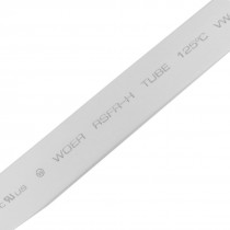 Ratio 10mm Dia White Polyolefin Heat Shrinkable Tube 2M 6.6Ft