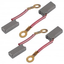 2 Pairs DC Electric Motor 15/64" x 5/32" x 5/9" Carbon Brushes