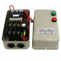 24V Coil AC Contactor 4 KW 5.5 HP 3 Phase Motor Magnetic Starter 6.8-11A