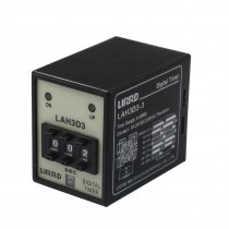 DC 24V 0-999s Digital Display Time Relay 2NO 2NC LAH3D3-3