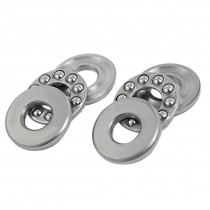 2 Pcs Auto Machine Single Direction Ball Bearings 51201