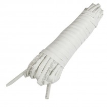 Ratio 4.5mm Dia White Polyolefin Heat Shrinkable Tube 10M 32.8ft