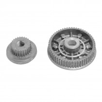 2 Pcs Power Tool Part Planer Cutter Head Pulley for Makita 9403 Belt Sander