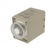 DC 24V 0-6 Seconds Power On Time Delay Relay Timer AH3-3