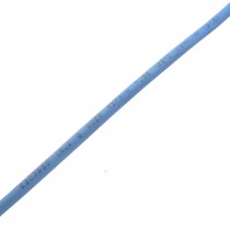 2M 6.6 Ft Long 1mm Dia. Blue Polyolefin Heat Shrinkable Tube