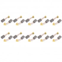 20 Pcs Power Tool Motor Carbon Brushes 19/32" x 25/64" x 15/64"