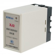 AC 380V 5A Rectangular Phase Failure Phase Sequence Protection Relay