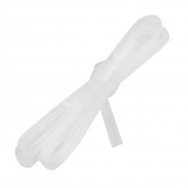 7mm Diameter Clear Polyolefin Heat Shrinking Tube 4M 13.1Ft