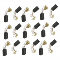 10 Pairs Replacement 10/16" x 3/8" x 1/4" Motor Carbon Brushes