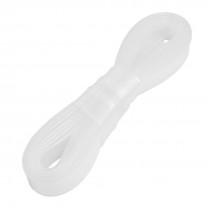 11mm Diameter Clear Polyolefin Heat Shrinking Tube 6M 19.7Ft