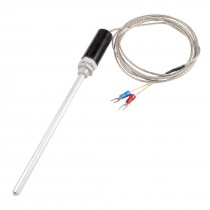 5.7Ft 2 Spade Terminal K Type 0-150C Thermocouple Temperature Sensor Probe