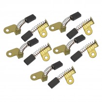 10 Pcs Electric Motor Replacement 29/64" x 1/4" x 5/32" Carbon Brushes