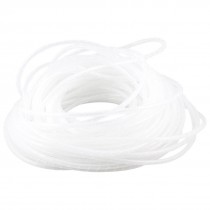 4mm Diameter 25M Length Flexible Clear White Plastic Spiral Hose