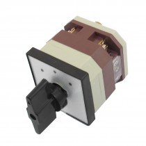 Ith 16A Ui 500V 4 Terminal On/Off/On Rotary Change Over Cam Switch