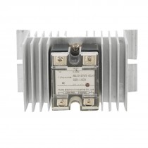 10A DC-DC Single Phase Solid State Relay SSR DC 3-32V / DC 12-220V + Heat Sink