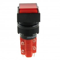 2NO 2NC DC 24V Indicatior Light Momentary Push Button Switch