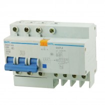 DZ47-63 3 Pole 20A Mini Circuit Breaker +DZ47LE Earth Leakage Circuit Breaker