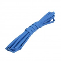 Ratio 2:1 4.0mm Dia. Blue Polyolefin Heat Shrinkable Tube 2M 6.6Ft
