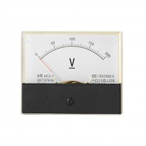 44C2 0-200V DC Voltage Meter Rectangle Panel Voltmeter