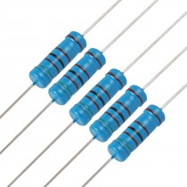 5.1K 5K1 Ohm 3W Axial Lead Metal Film Resistor 100 Pcs