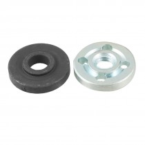 0.12" Diameter Inner Outer Flange Parts for Cut off Machine Black Silver Tone